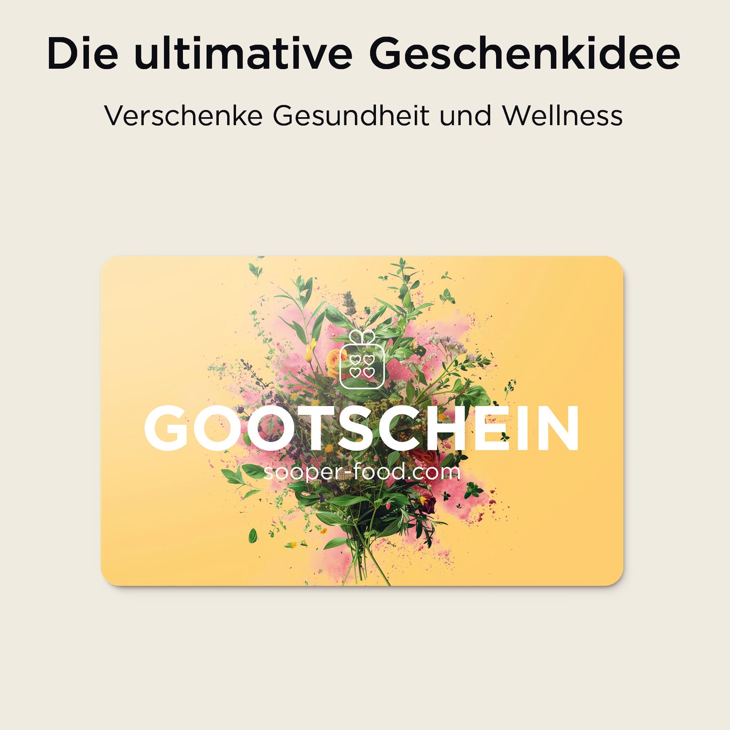 SOOPERFOOD Geschenk-Gutschein