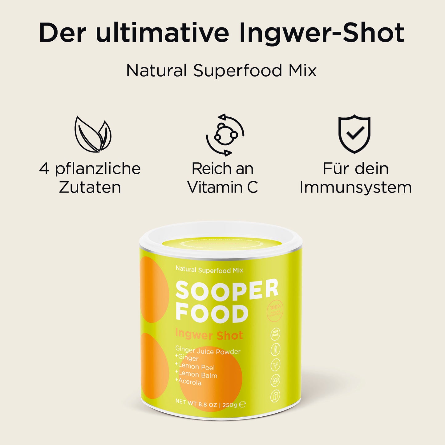 Ingwer Shot